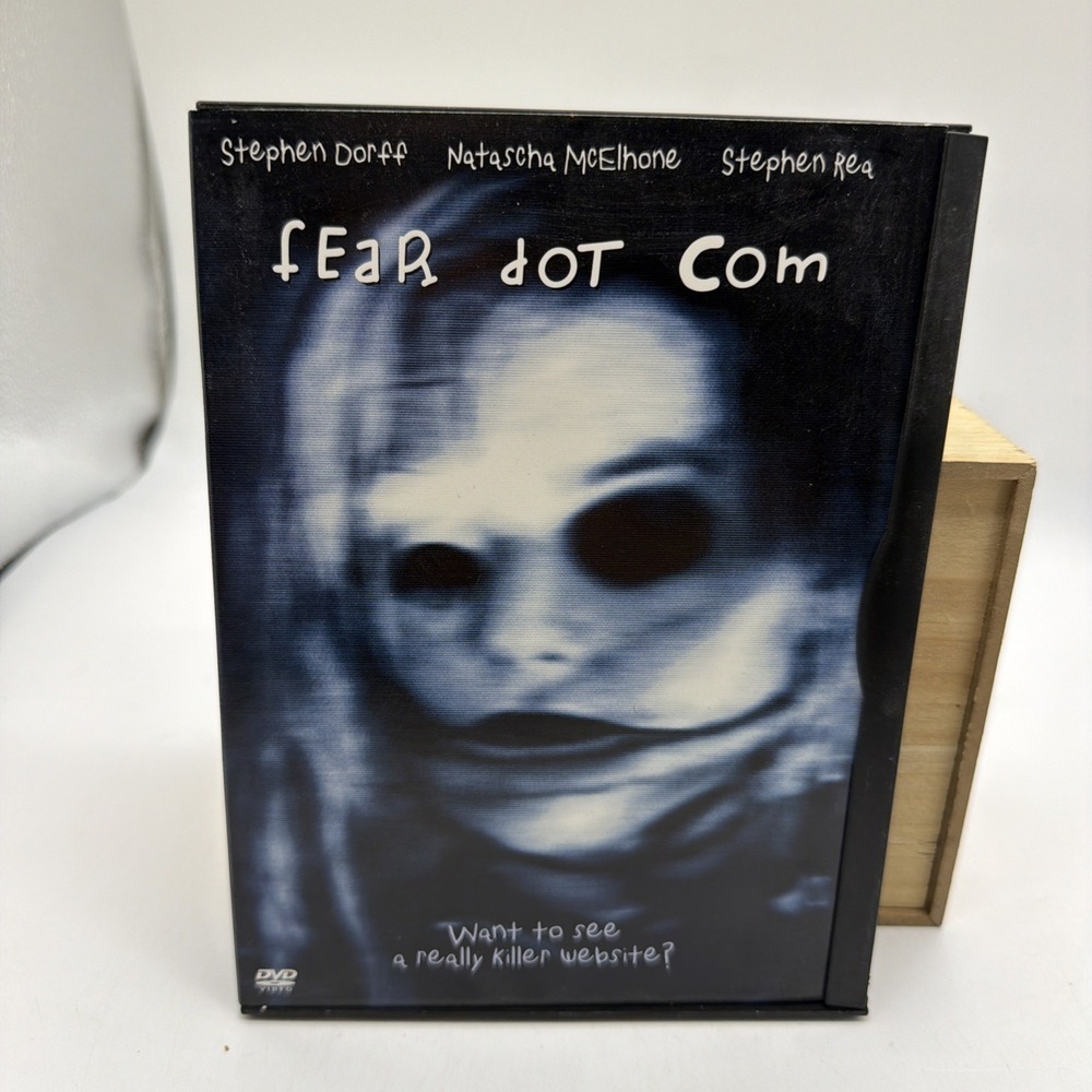 Fear Dot Com DVD 2003 Stephen Dorff Horror Suspense Movie Widescreen R Rated
